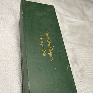 Vintage 1988 bottle of Cuvée Dom Perignon